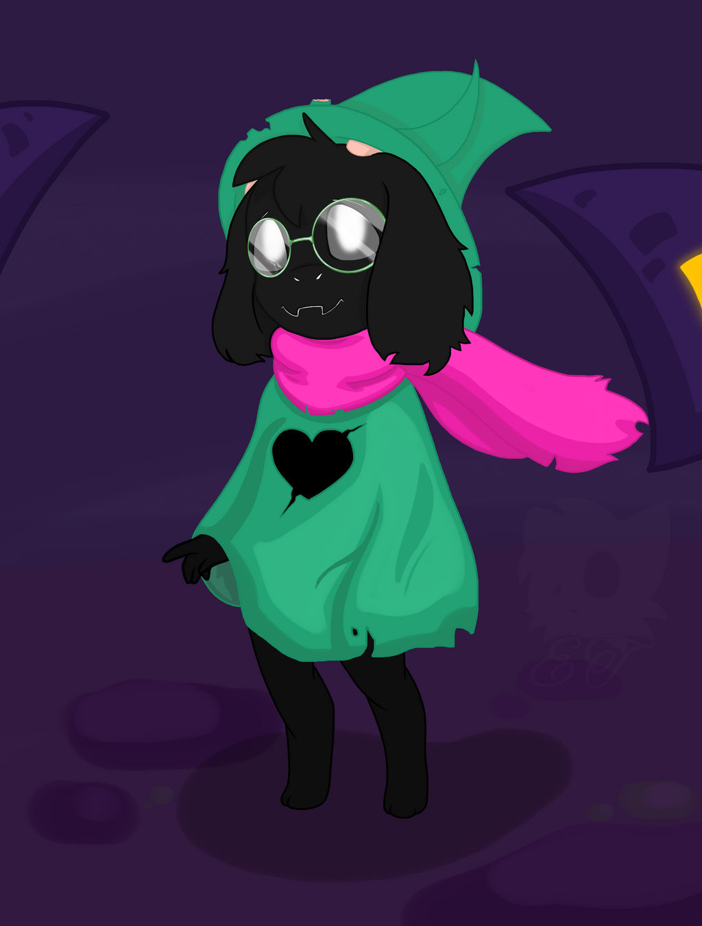 Delta Rune Ralsei Edit DeltaRuin Ralsei by FoxyPirateXChica on DeviantArt