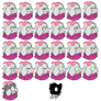 AlterRune/DeltaShift Ralsei Face sprites