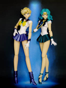 Sailor Moon S.H. Figuarts - Sailor Uranus, Neptune