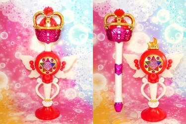 Sailor Moon Stick and Rod gashapon by MoonCollectar