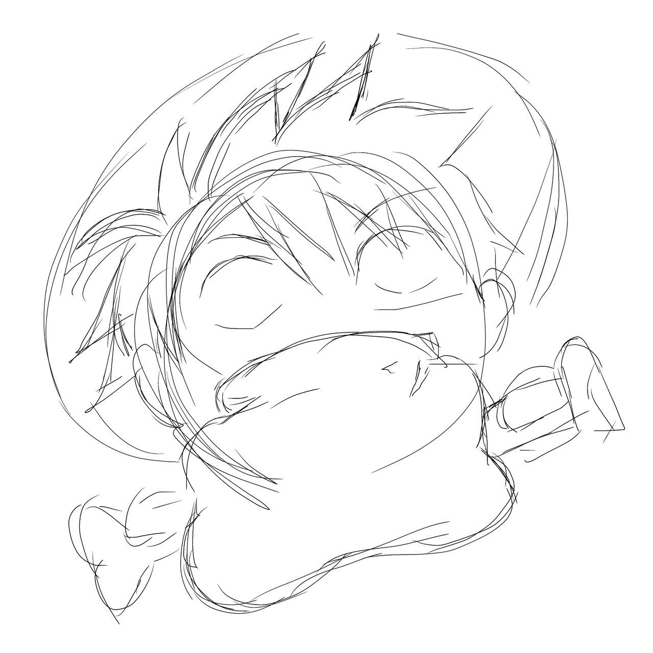 Luffy Sketch By Nuuruhc On Deviantart Luffy Sketch By Nuuruhc On Deviantart