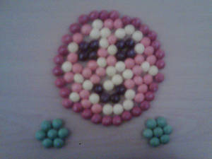 Skittle dude.