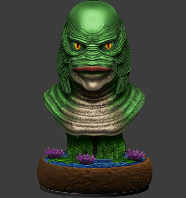 Creature from the Black Lagoon - 1/2 scale Bust