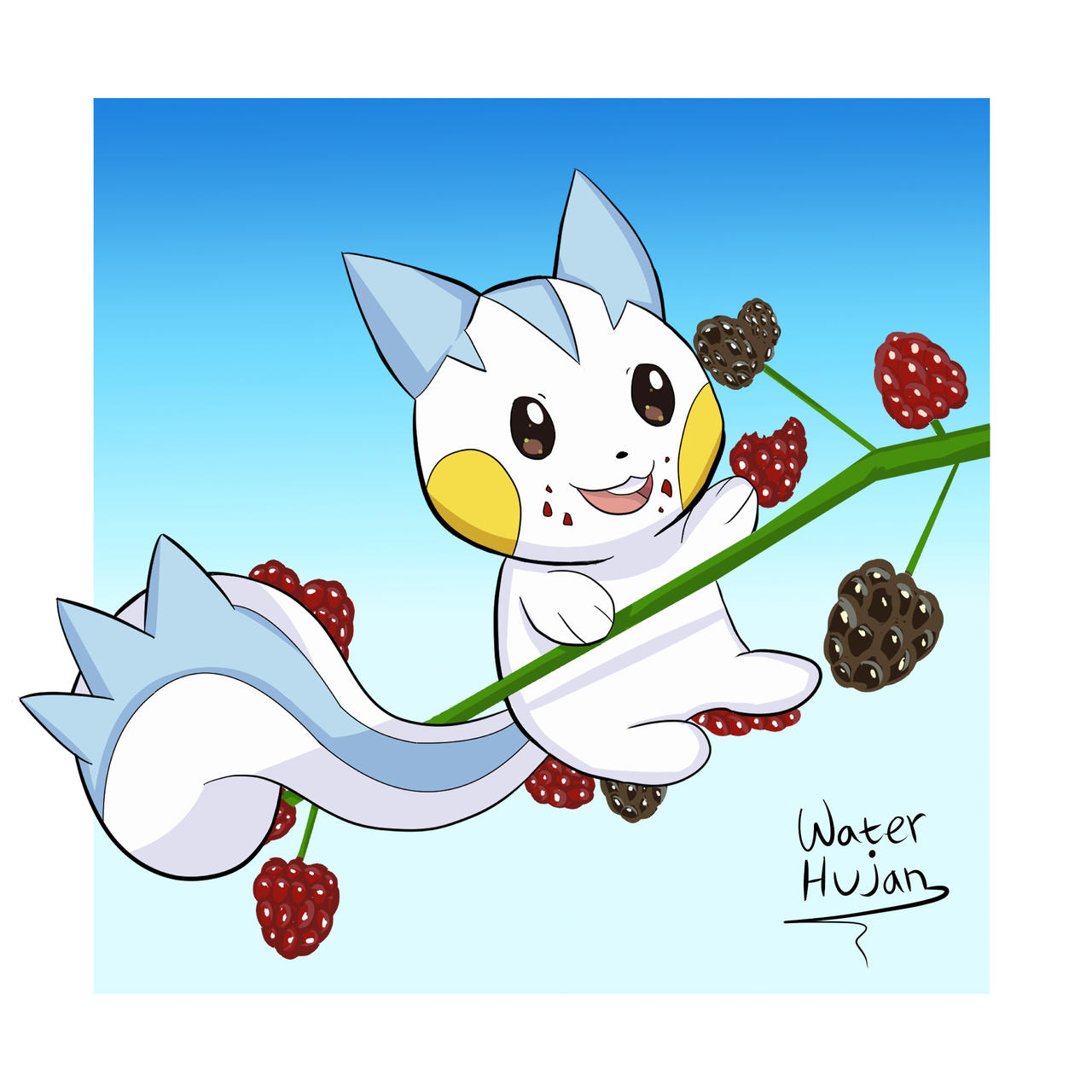 Patchiritsu Pachirisu by waterhujan on DeviantArt