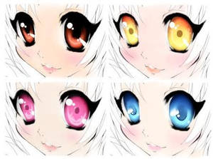 how to .. eye coloration