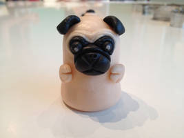 Hand made pug