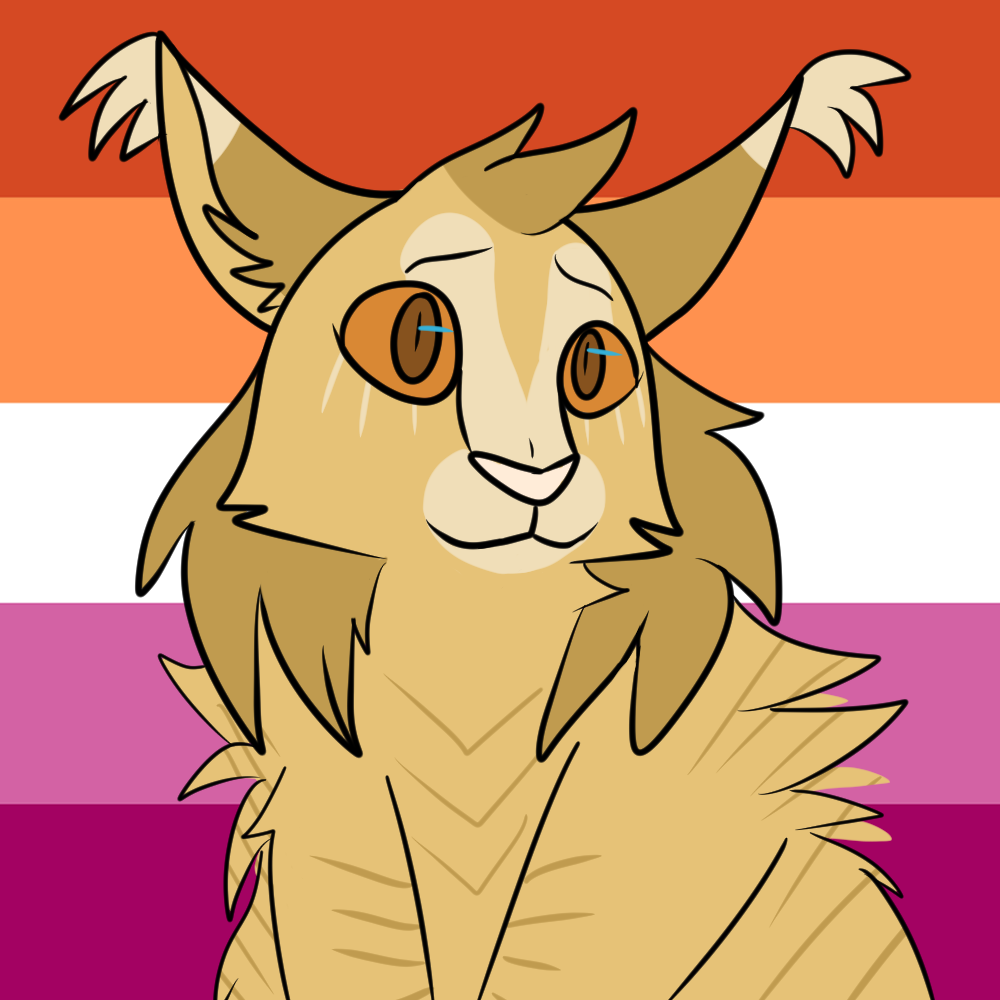 Cat Composer — Warriors Pride Icons Batch #1 Lesbian Mothwing •