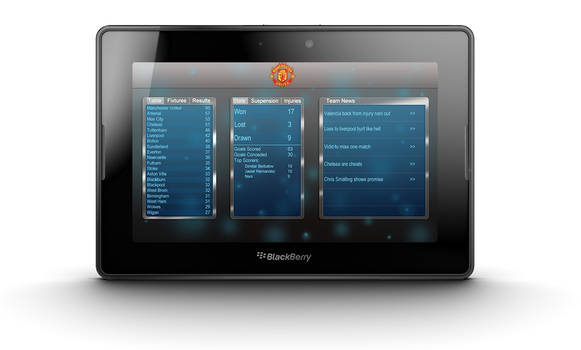 Playbook App Layout