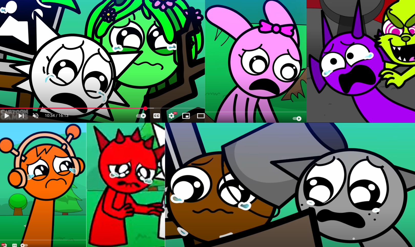 My Sprunki Sad Collage by MelotasticFanboy on DeviantArt