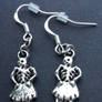 Dancing Skeleton Earrings