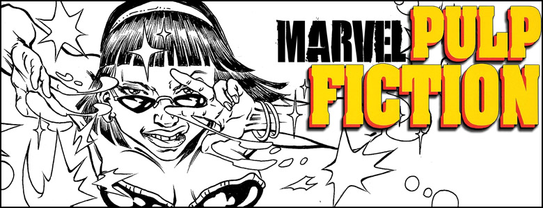 Marvel Pulp Fiction Promo banner