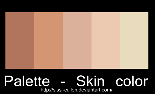 Palette-Skin Color by Sissi-cullen on DeviantArt