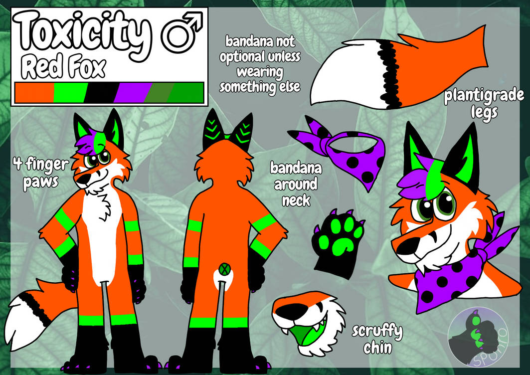 Toxic Reference Toxicity reference sheet (old) by Spunro on DeviantArt