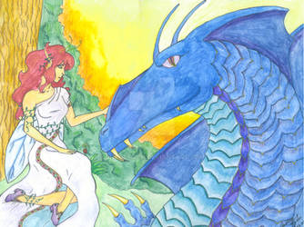 Blue Dragon and Faerie