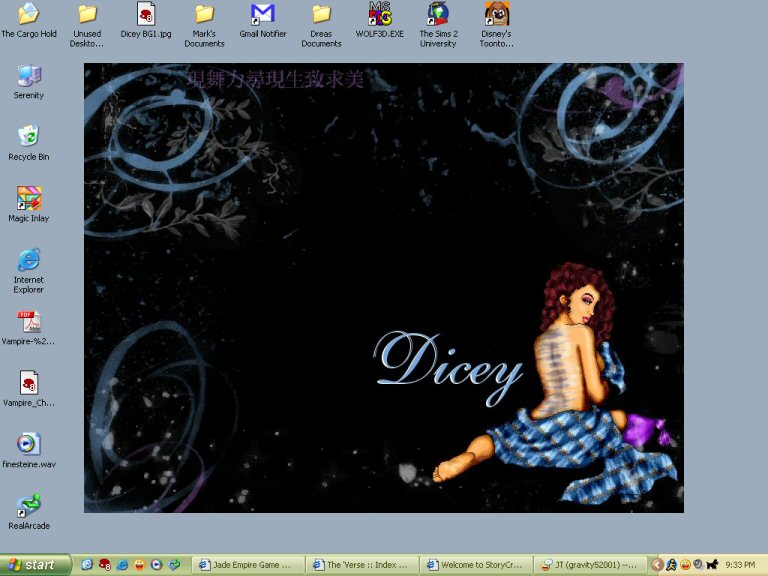 Shadesiren's Favorite Desktop