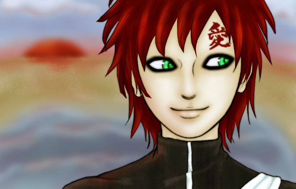 Gaara - smile