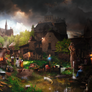 Andorhal Town by DraakeT