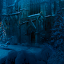 Hogwarts some hour before Christmas