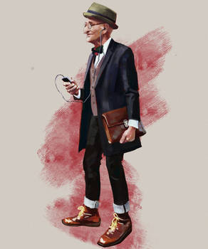 Style Icon, Study for Ahmed Aldoori's Challenge