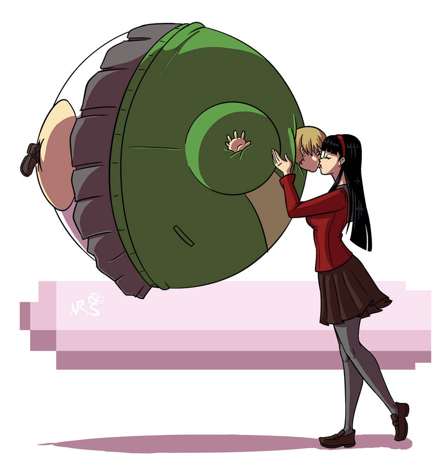 Chie Inflation by pieman22211 on DeviantArt