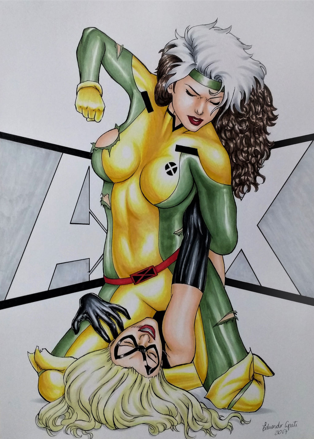 Rogue vs Miss Marvel