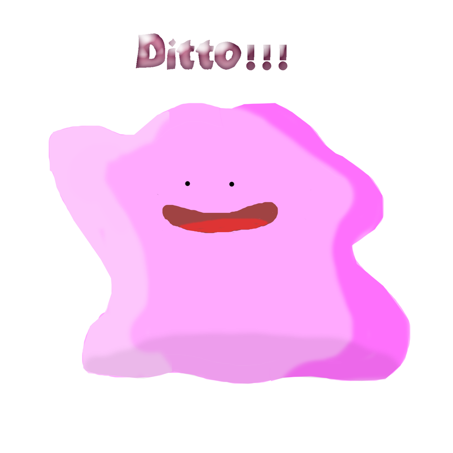 Ditto Emo Ditto by GoldFaceGamer on DeviantArt