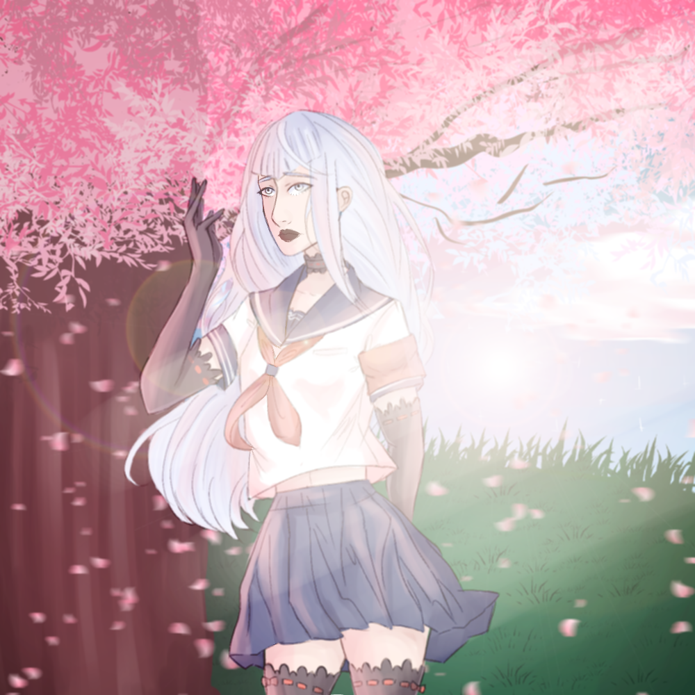 Megami Saiko by CDJoan  Yandere simulator, Yandere manga, Yandere  simulator fan art