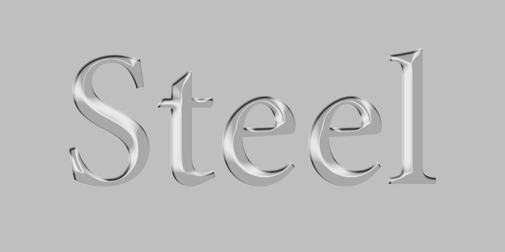 best metal text effect photoshop psd by
