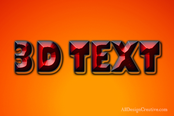photoshop 3d text effects psd free