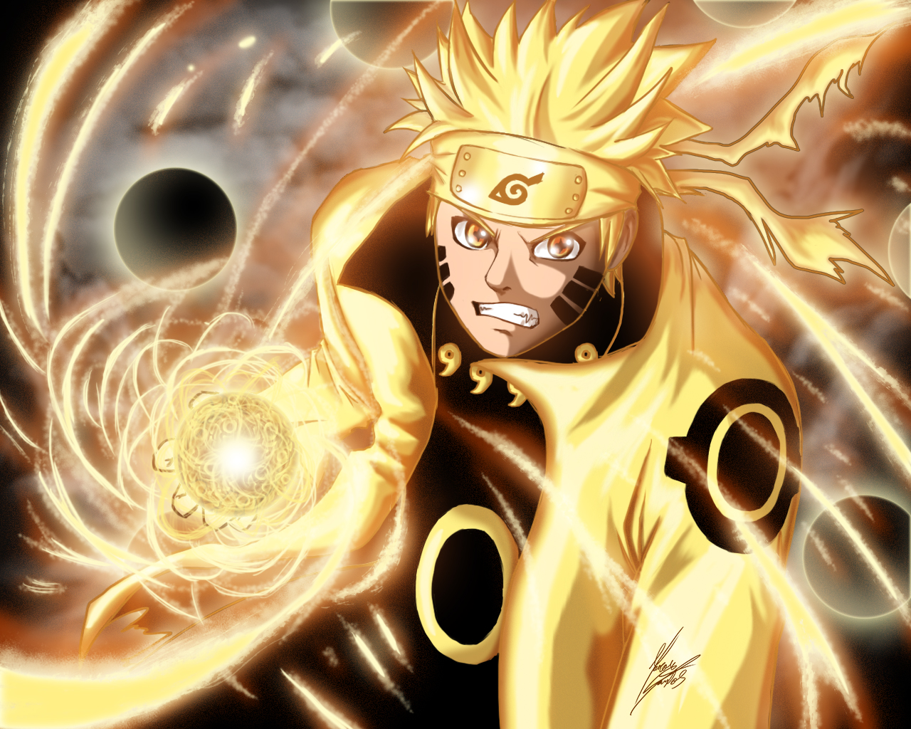 Naruto Kurama Mode By Marcosxsantos On Deviantart.