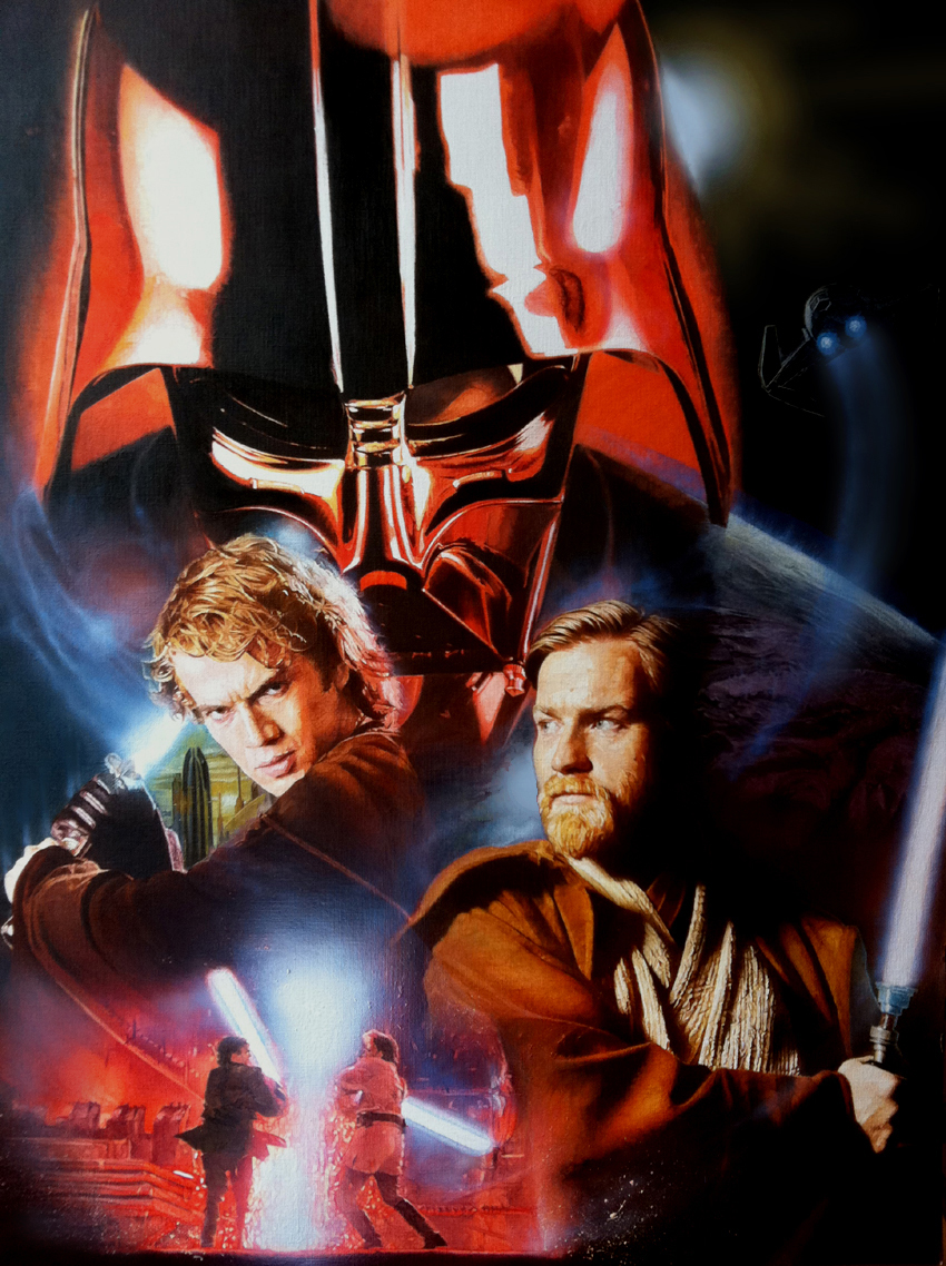 Revenge of the Sith -Oil painting