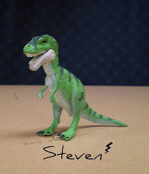 Steven the dinosaur