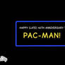Happy (late) 46th anniversary to Pac-Man!