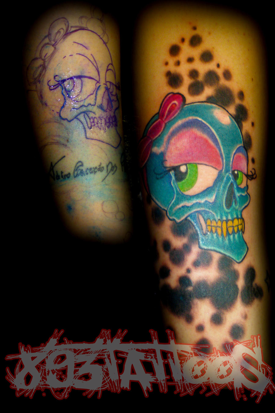 calavera cover-up