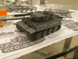 TIGER I MODEL 1/48 Size UNPAINTED