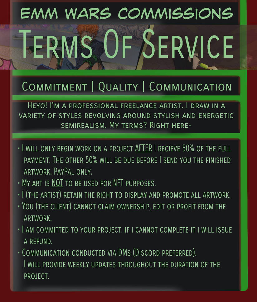 Commission ToS by EmmWars on DeviantArt