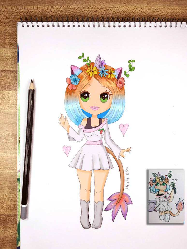 Drawing Cute Anime Unicorn Girl, Drawing Cute Anime Unicorn…