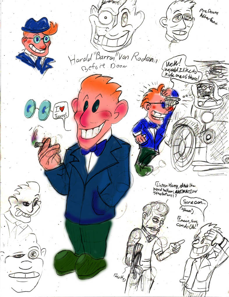 Detective Rodden Harold Von Rodden aka Baron von Rotten by VinluvHandesbuk on DeviantArt