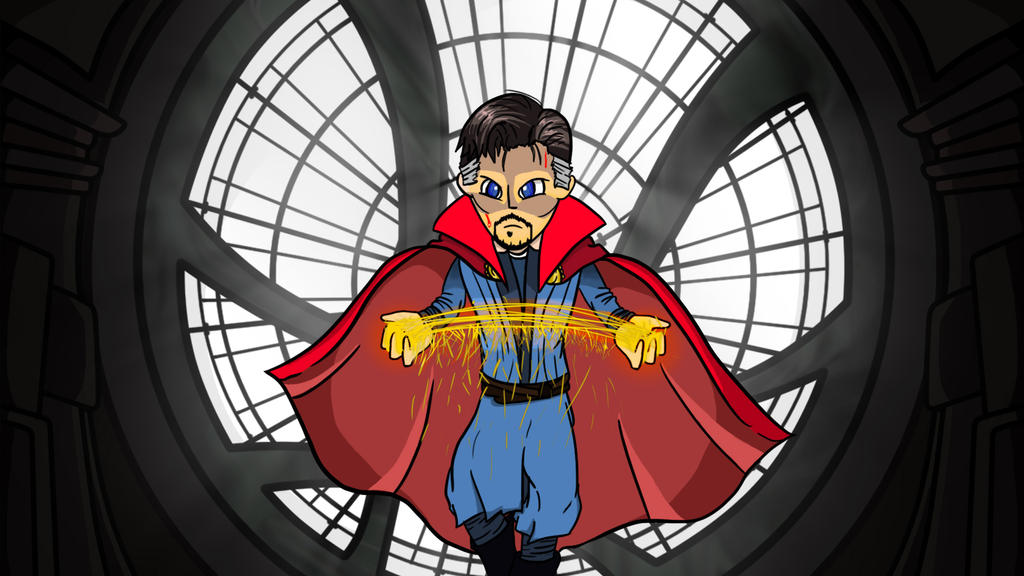 Doctor Strange Cartoony Style by TeeselWayne04 on DeviantArt