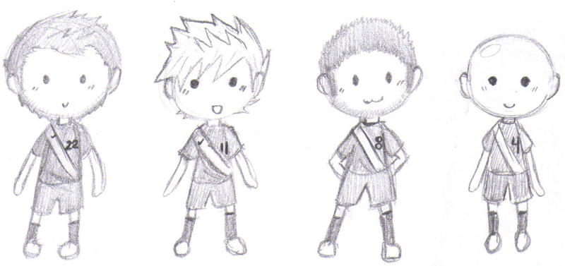 footie chibis- usa