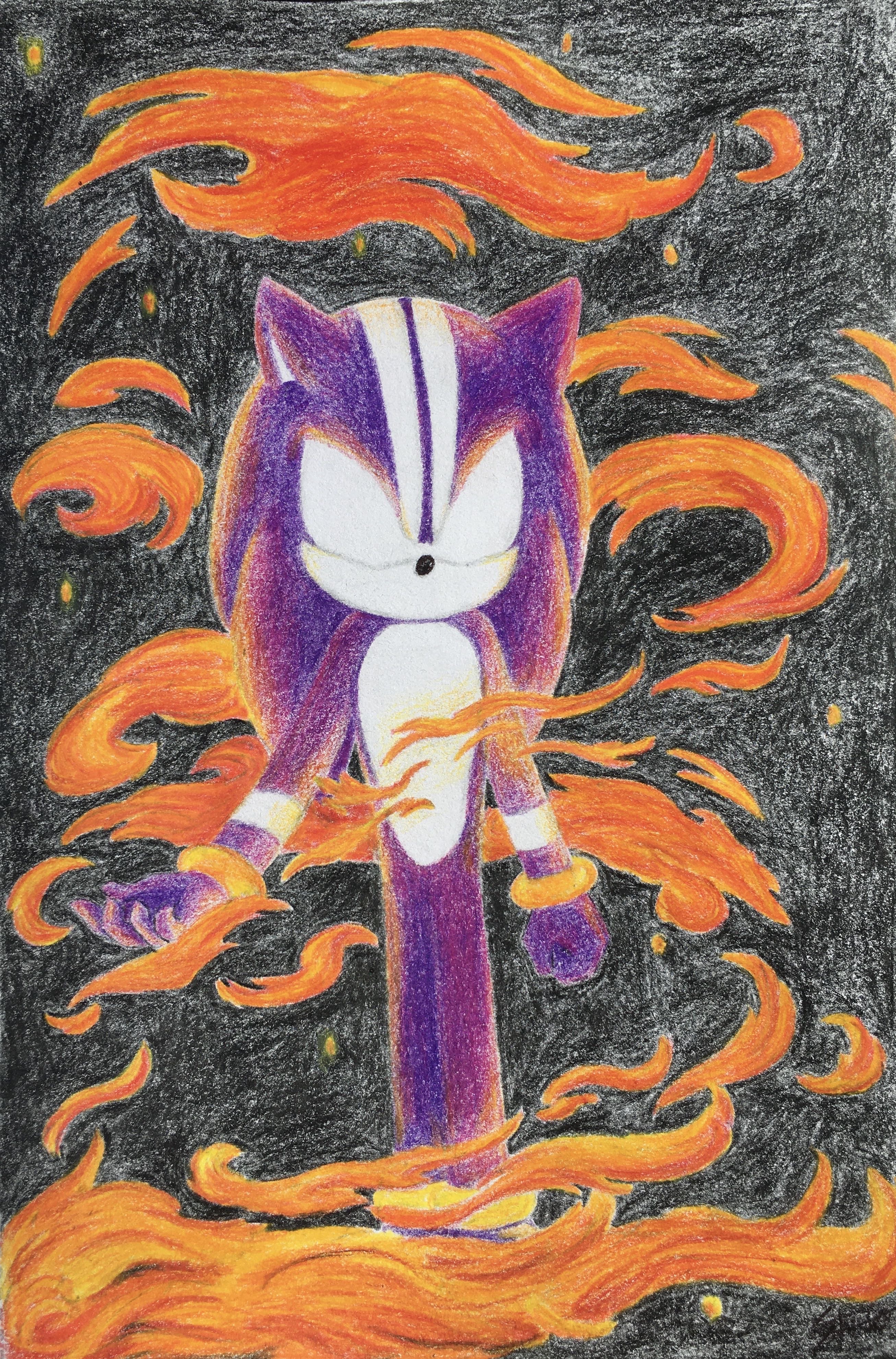 Darkspine Sonic by jayshi on DeviantArt