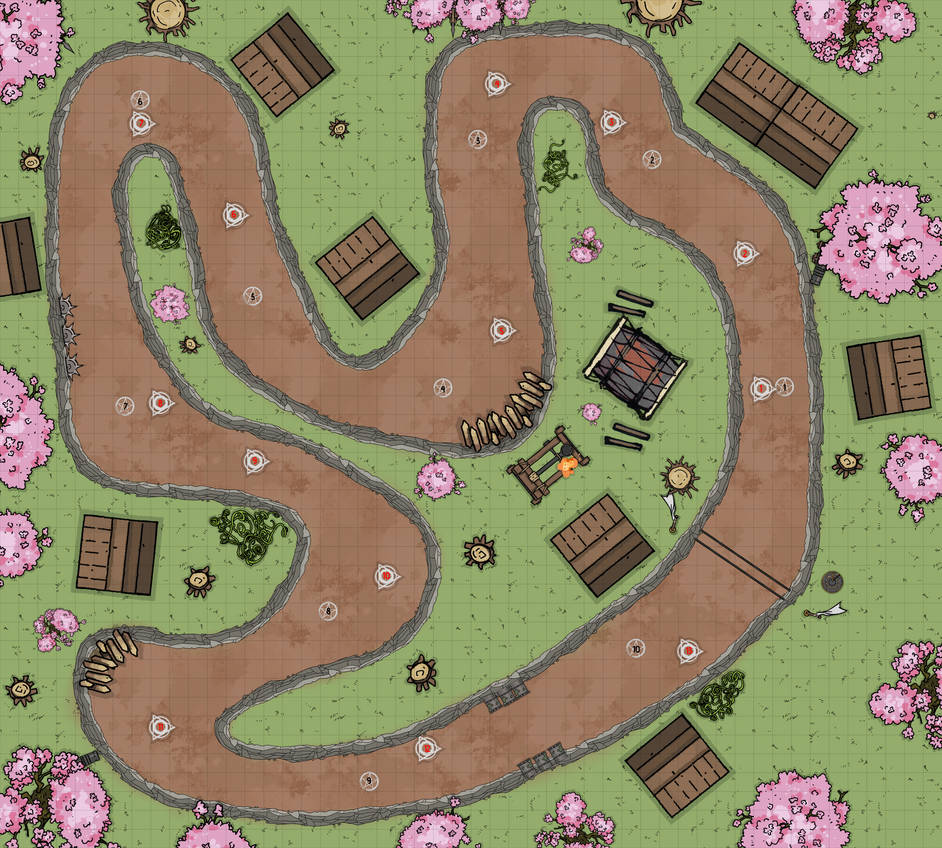 race track - DM by RPG-Battle-Maps on DeviantArt