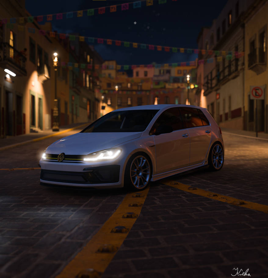 VW Golf 7.5 R by KrekTheArtist on DeviantArt