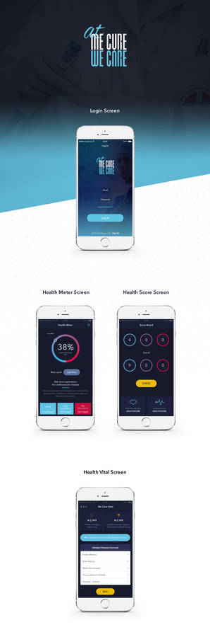 Design proposal for Medical App