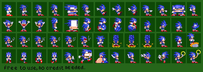 Custom / Edited - Sonic the Hedgehog Customs - Sage (Sonic 3-Style) - The Spriters  Resource