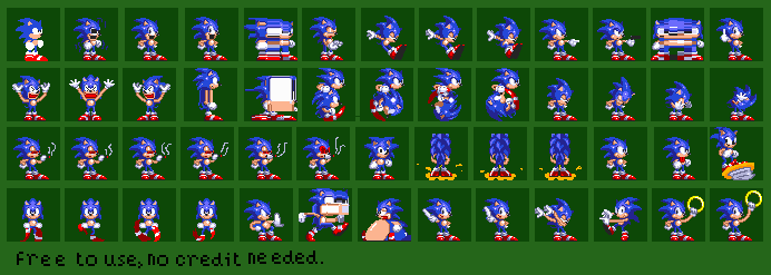 Steam Workshop::Sonic 1 Sprites Custom Sonic 3 Complete