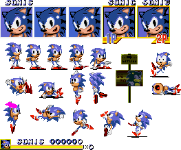 Sonic in streets of rage 3 sprites by SonitheHedghoh on DeviantArt