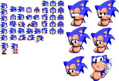 Sonic for Hire/Dorkly sprite recreation by SonitheHedghoh on DeviantArt