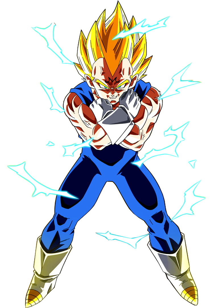 Majin Vegeta SSJ2 by Omarcupidi2007 on DeviantArt