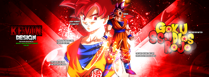 Goku ssj dios rojo by KevinEditions123 on DeviantArt